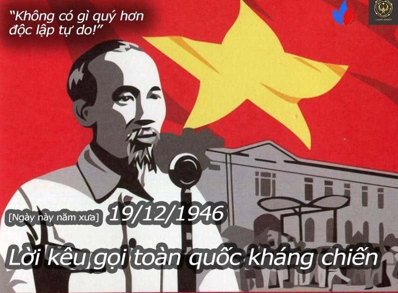 Chủ tịch Hồ Chí Minh ra Lời kêu gọi toàn quốc kháng chiến (19/12/1946)