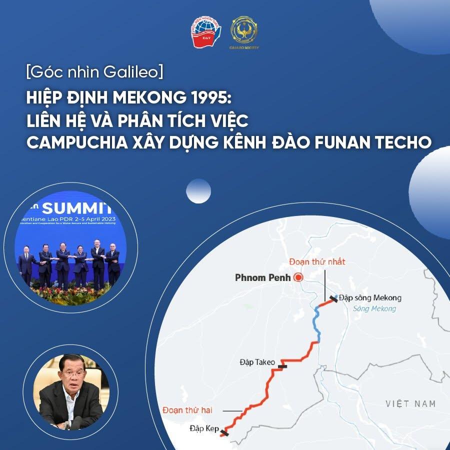 HIỆP ĐỊNH MEKONG 1995: LIÊN HỆ VÀ PHÂN TÍCH VIỆC CAMPUCHIA XÂY DỰNG KÊNH ĐÀO FUNAN TECHO