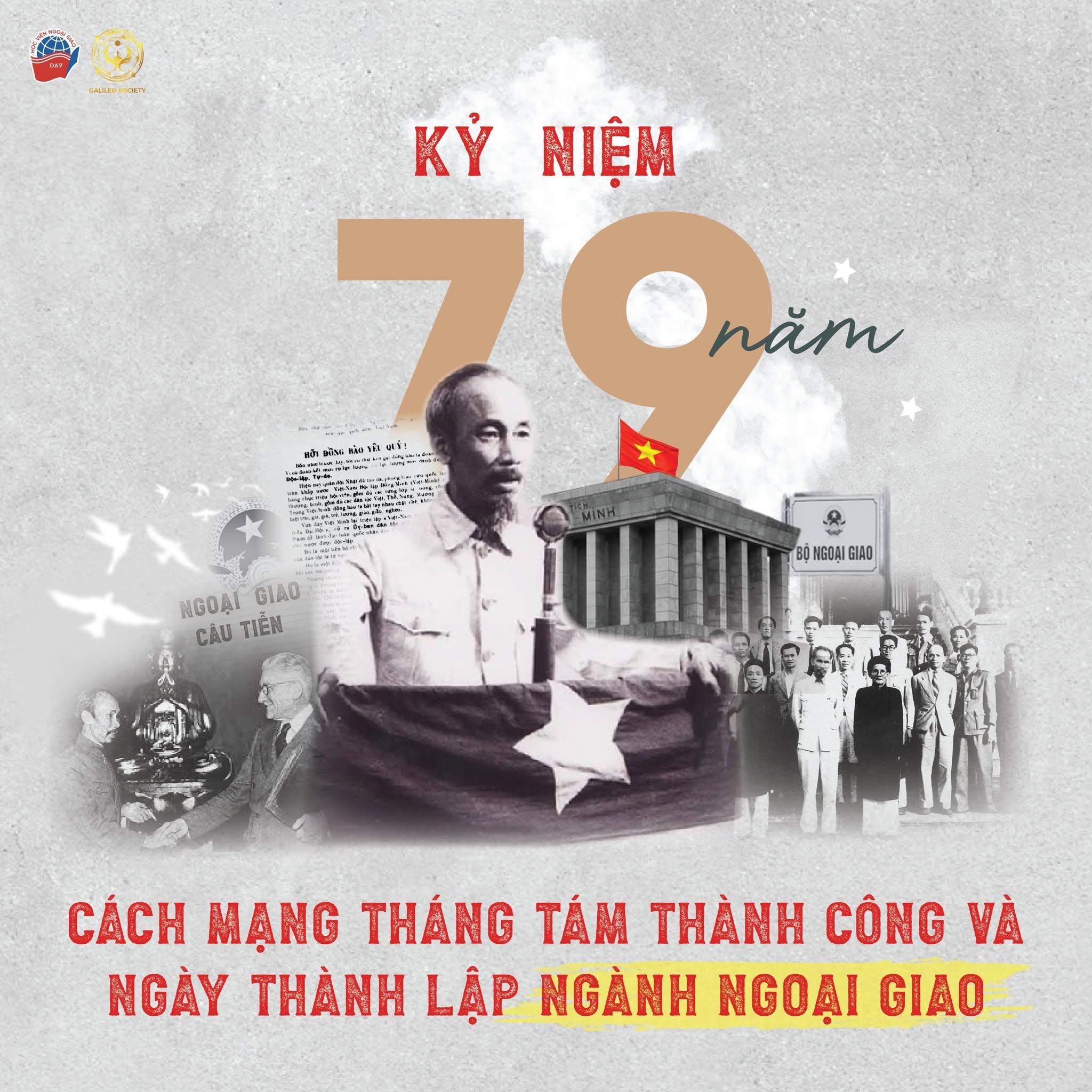 KỶ NIỆM 79 NĂM CÁCH MẠNG THÁNG TÁM THÀNH CÔNG VÀ NGÀY THÀNH LẬP NGÀNH NGOẠI GIAO