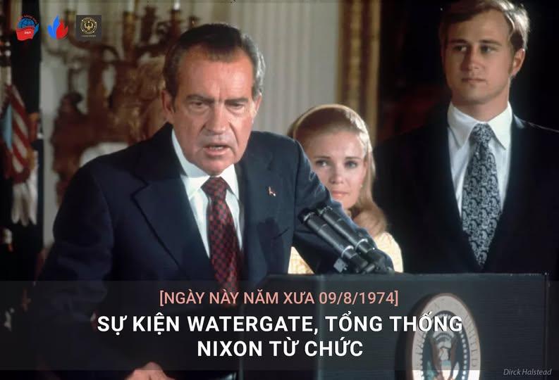 SỰ KIỆN WATERGATE, TỔNG THỐNG NIXON TỪ CHỨC