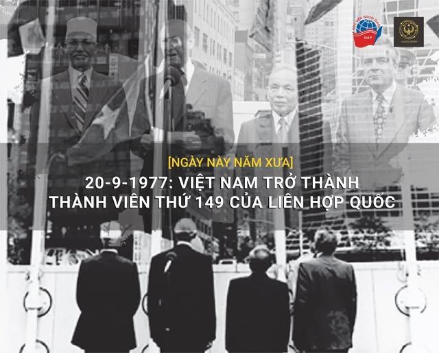VIỆT NAM TRỞ THÀNH THÀNH VIÊN THỨ 149 CỦA LIÊN HỢP QUỐC