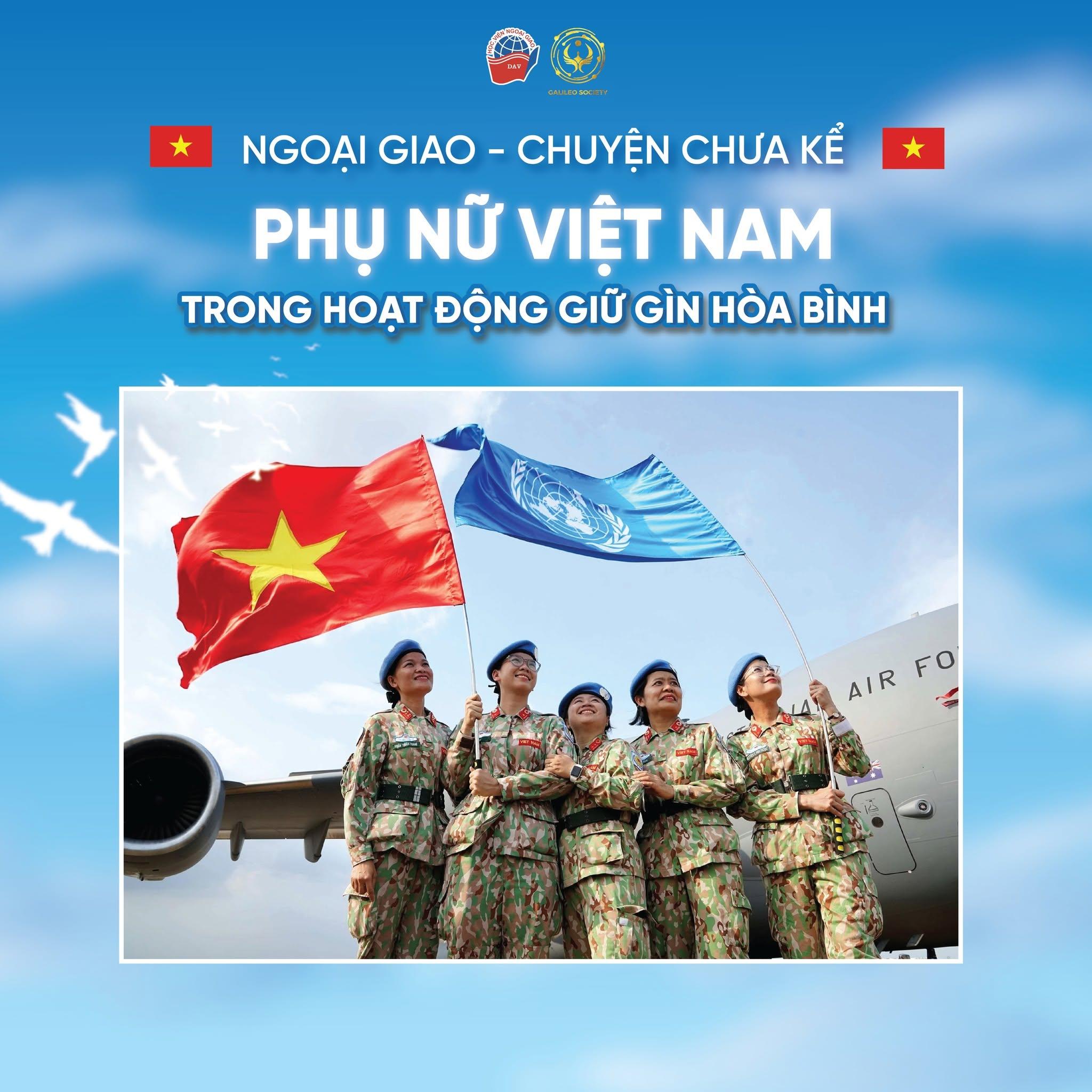 PHỤ NỮ VIỆT NAM TRONG HOẠT ĐỘNG GÌN GIỮ HÒA BÌNH