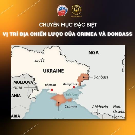 VỊ TRÍ ĐỊA CHIẾN LƯỢC CỦA CRIMEA VÀ DONBASS