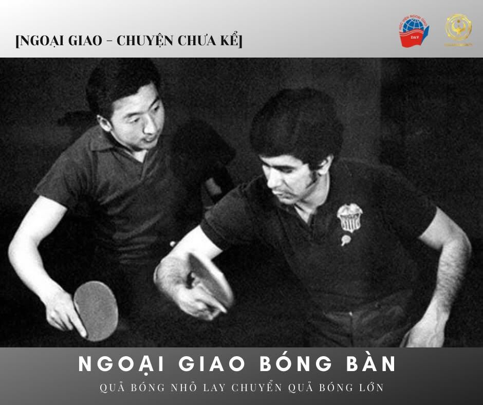 “NGOẠI GIAO BÓNG BÀN” – QUẢ BÓNG NHỎ LAY CHUYỂN QUẢ BÓNG LỚN