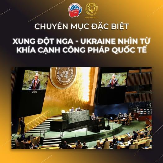 XUNG ĐỘT NGA - UKRAINE NHÌN TỪ KHÍA CẠNH CÔNG PHÁP QUỐC TẾ