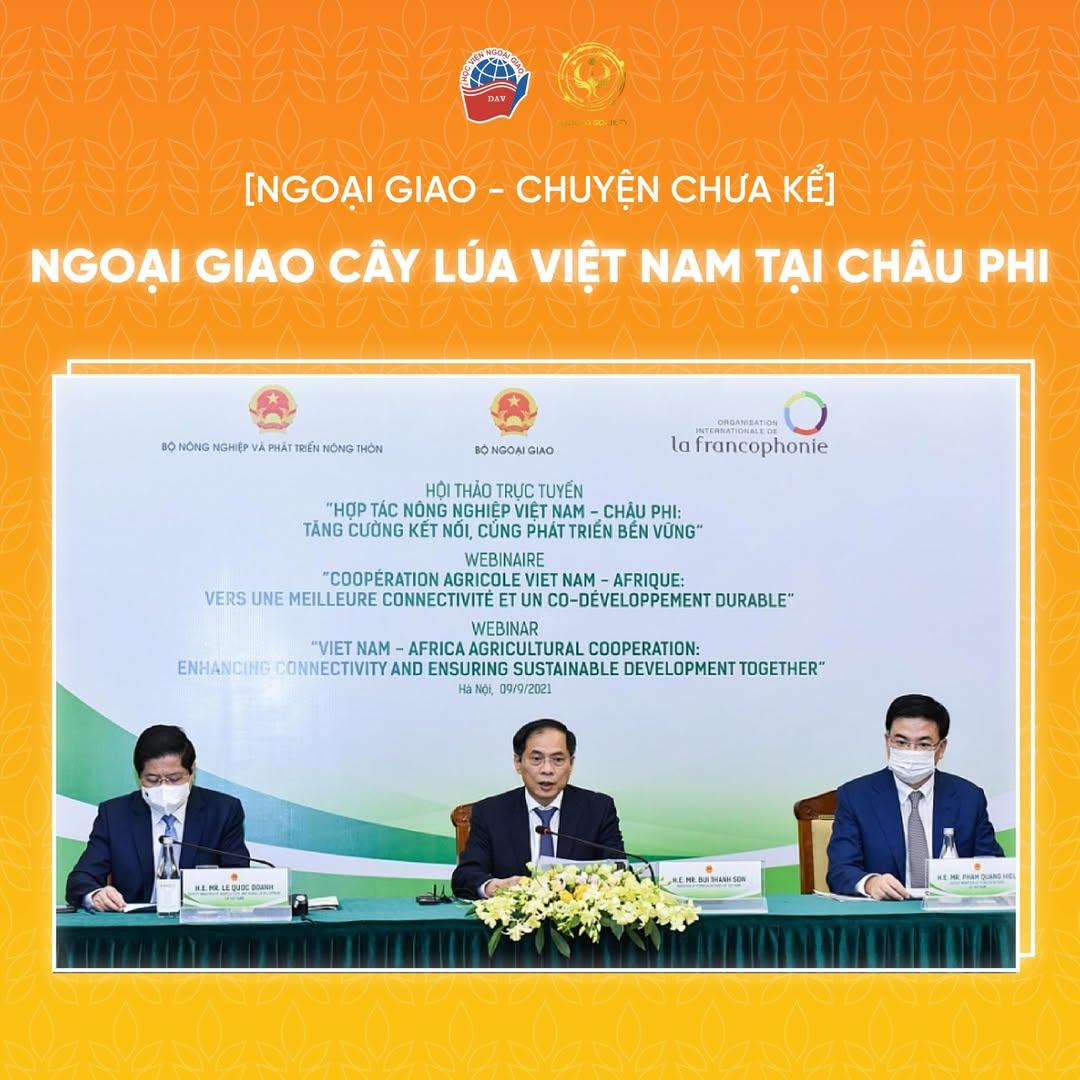 NGOẠI GIAO CÂY LÚA VIỆT NAM TẠI CHÂU PHI