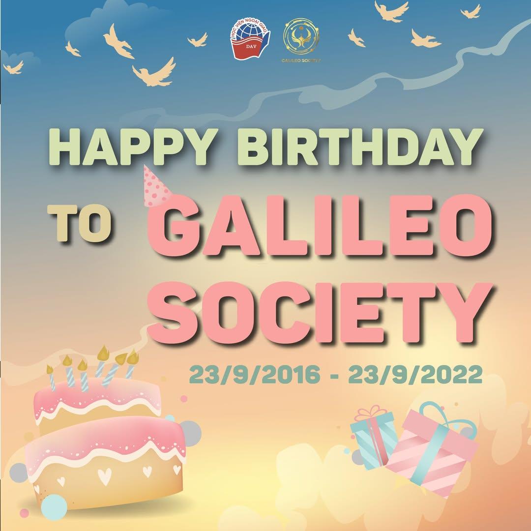 GALILEO SOCIETY - MỪNG SINH NHẬT 6 TUỔI