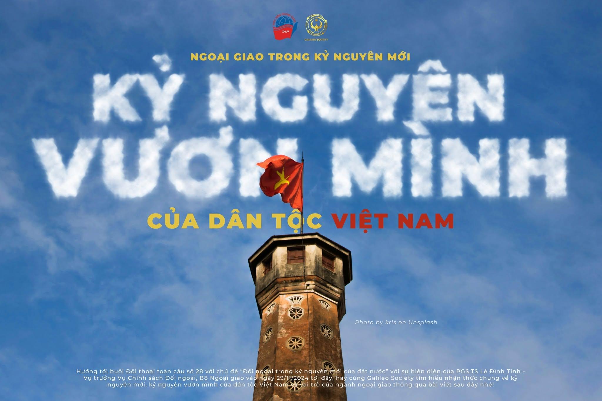 NGOẠI GIAO TRONG “KỶ NGUYÊN MỚI, KỶ NGUYÊN VƯƠN MÌNH CỦA DÂN TỘC VIỆT NAM”