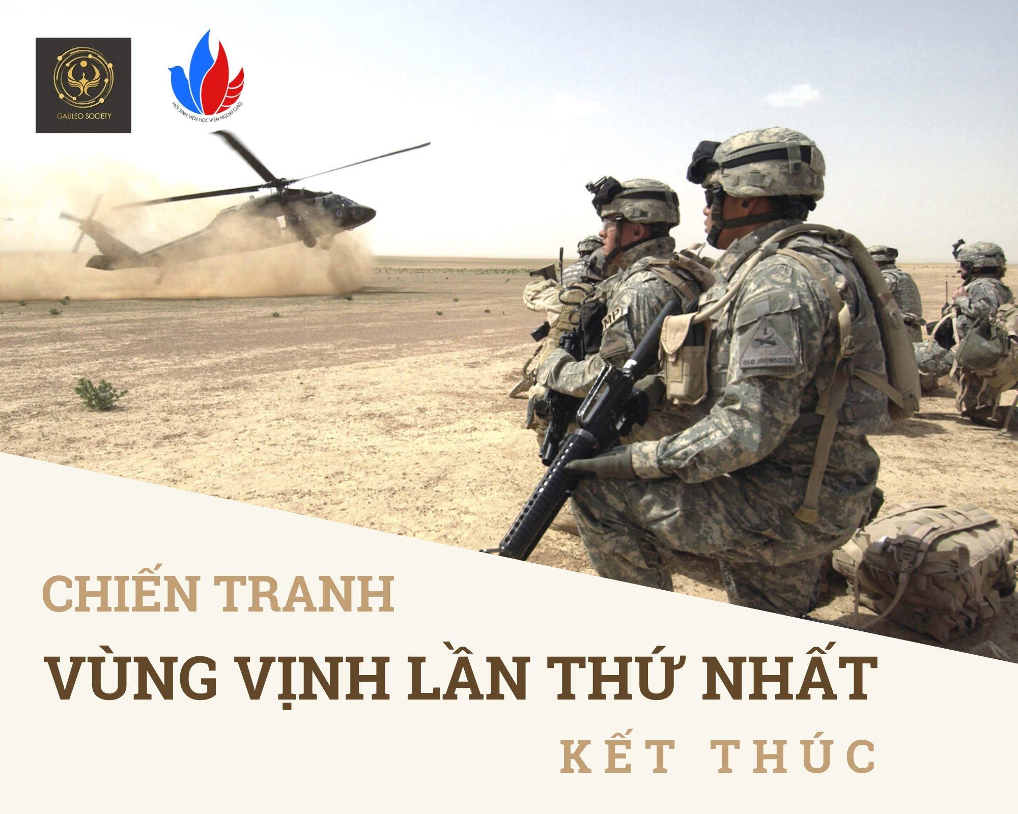 CHIẾN TRANH VÙNG VỊNH KẾT THÚC