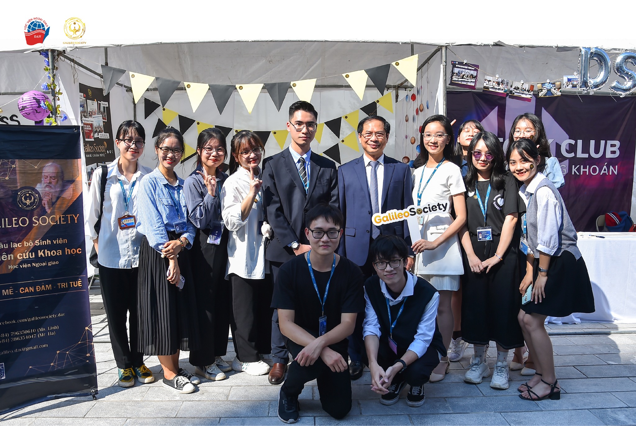 Galileo Society cùng Bộ trưởng